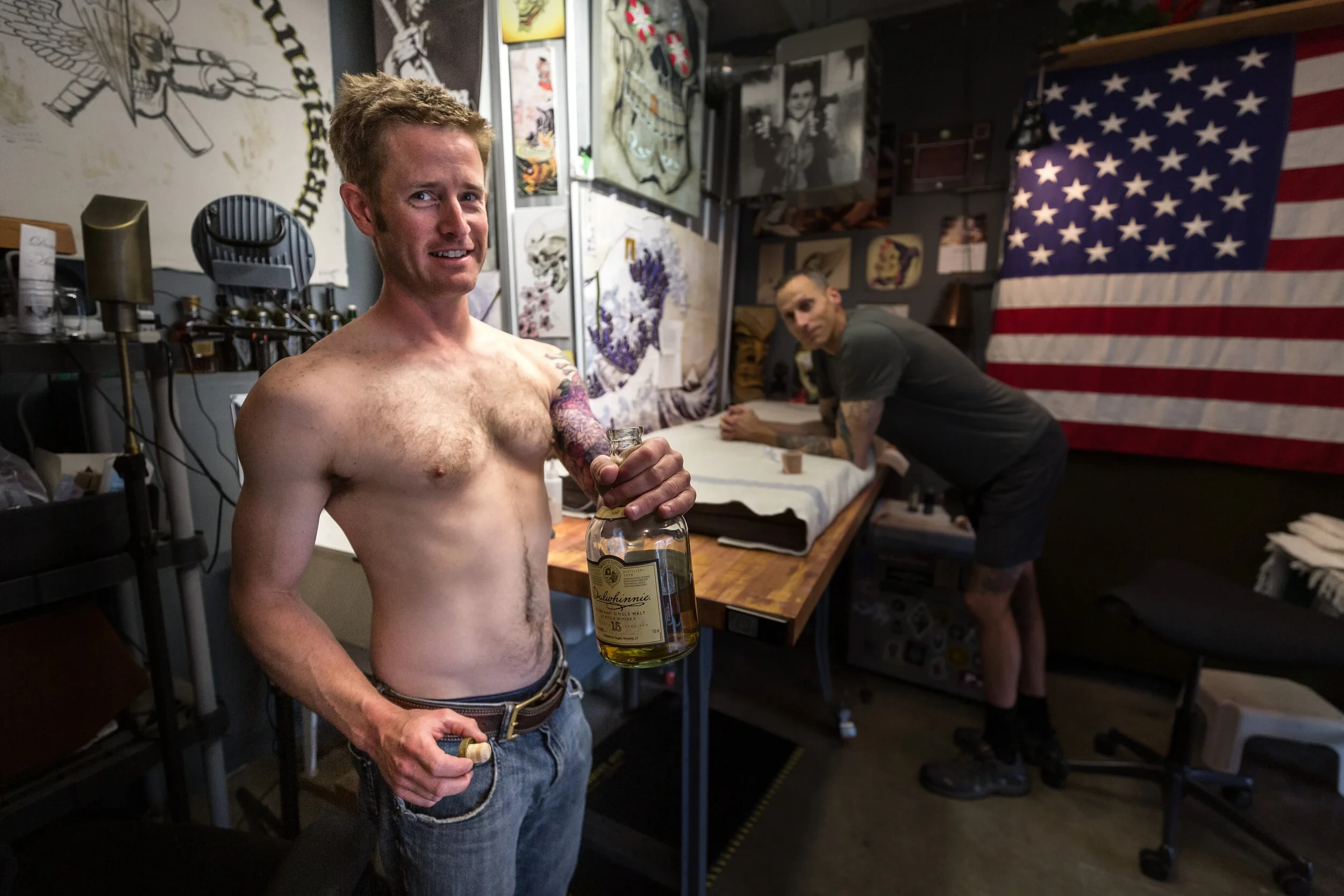 A portrait of veteran Roger Sparks.