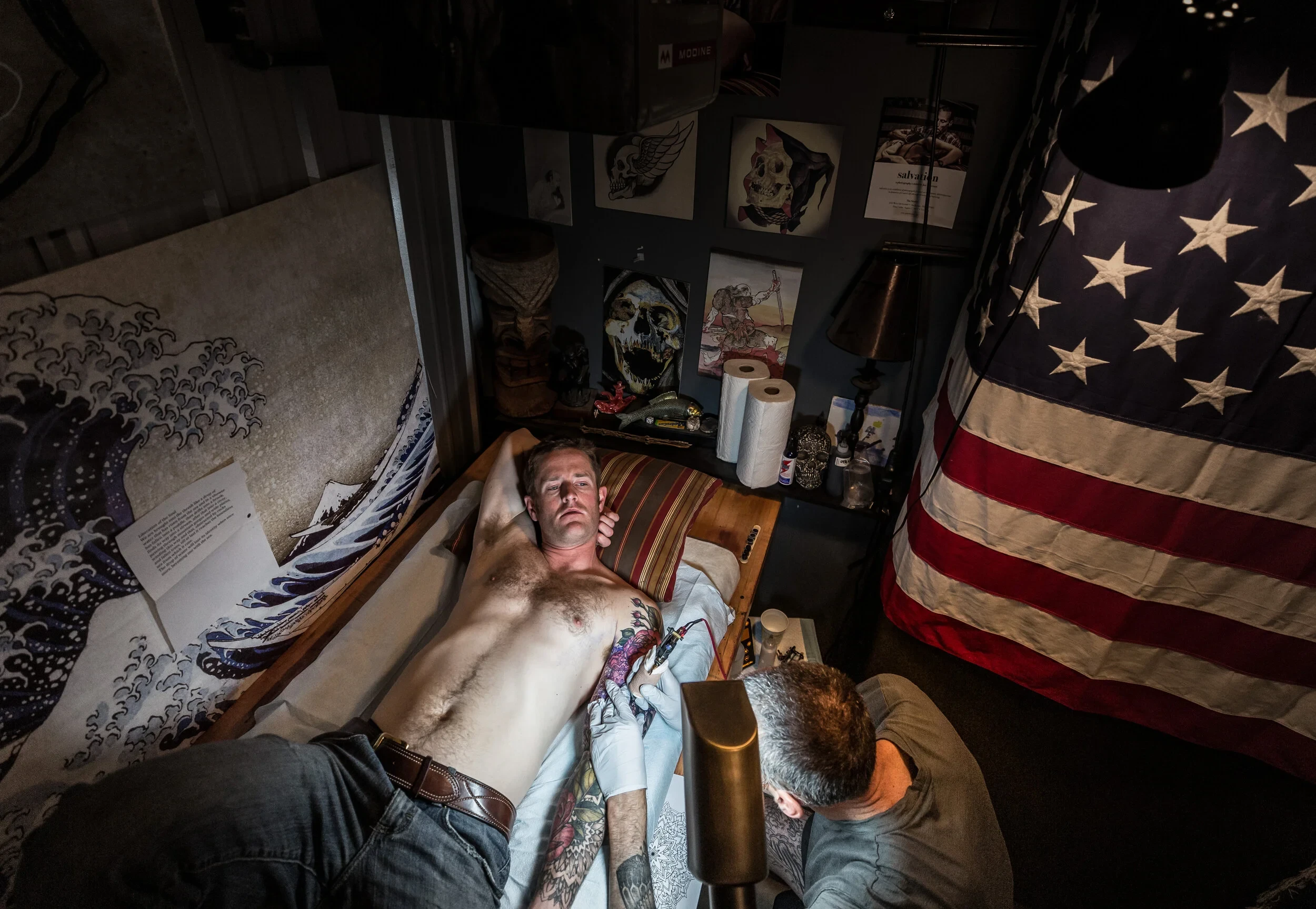 A portrait of veteran Roger Sparks.