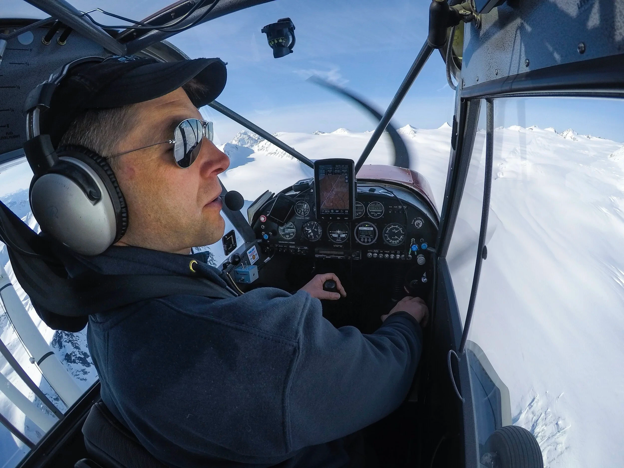 Alaskan bush pilot Matt Keller.