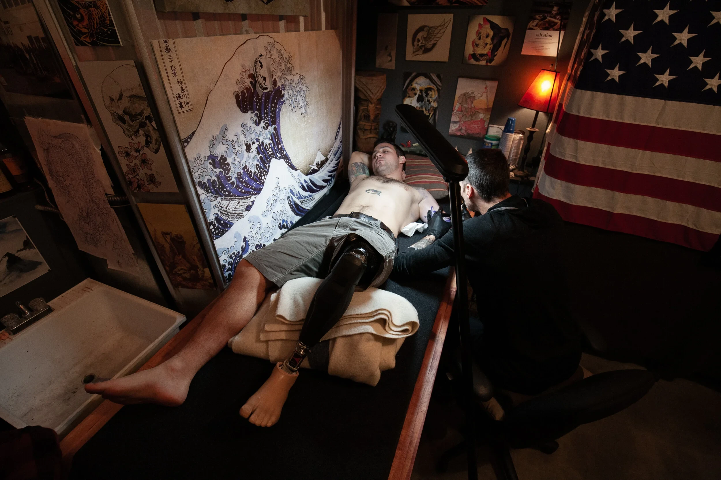 A portrait of veteran Roger Sparks.