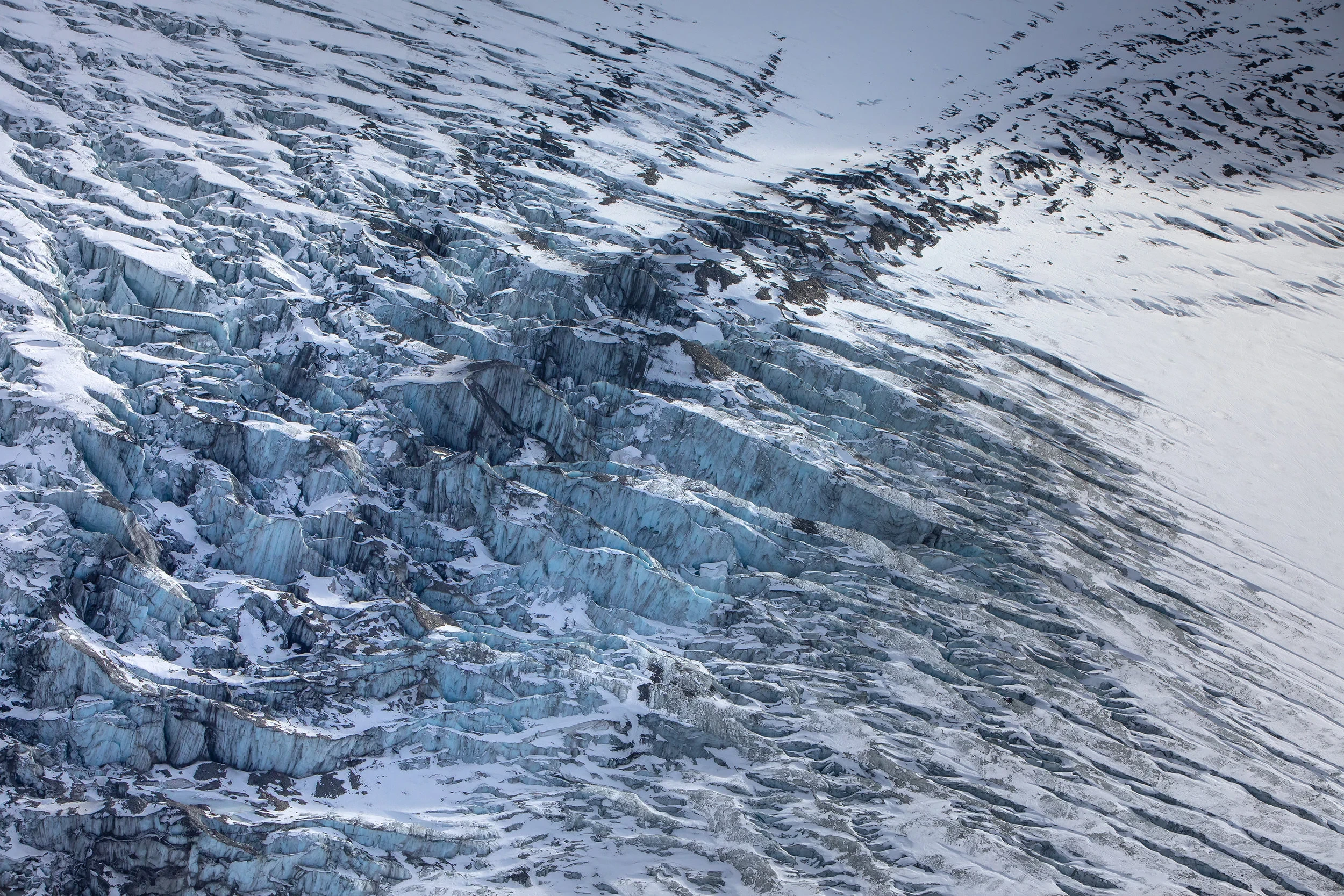 Glacier and landscape changes in Alaska.
