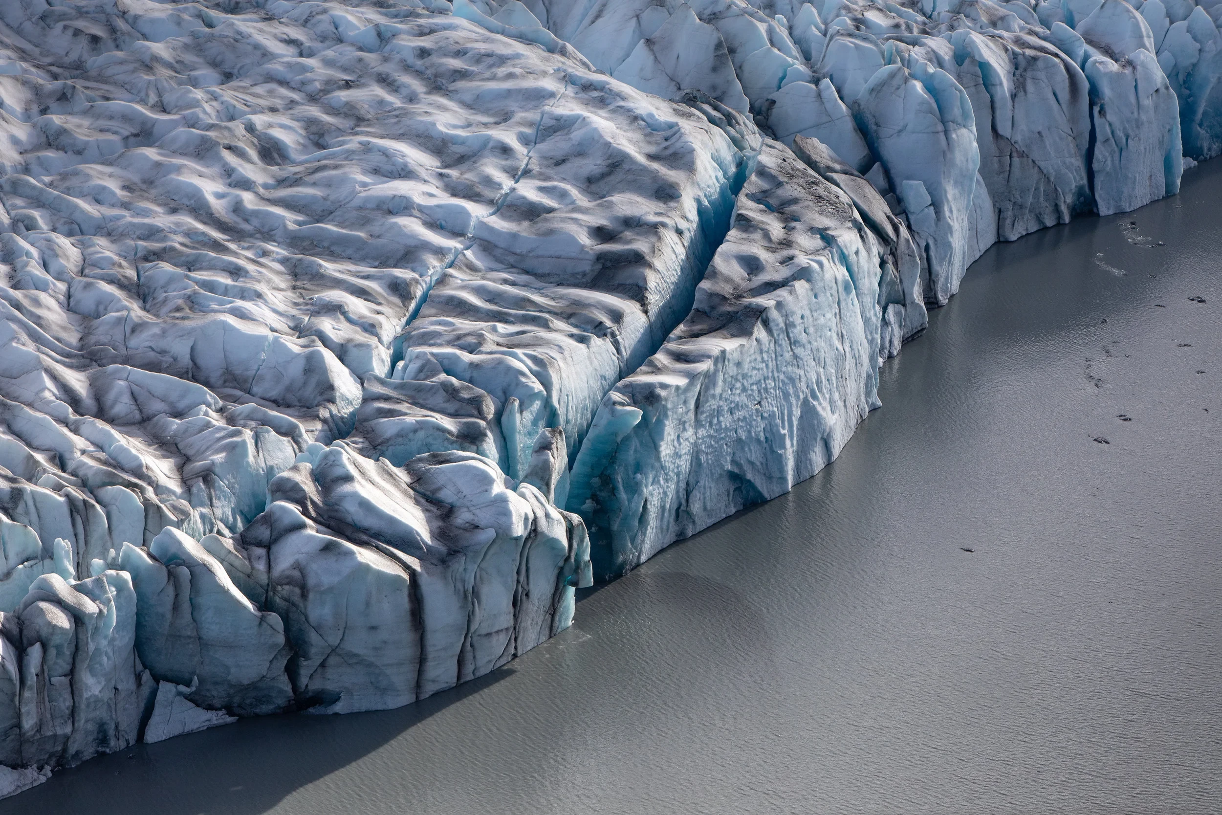 Glacier and landscape changes in Alaska.